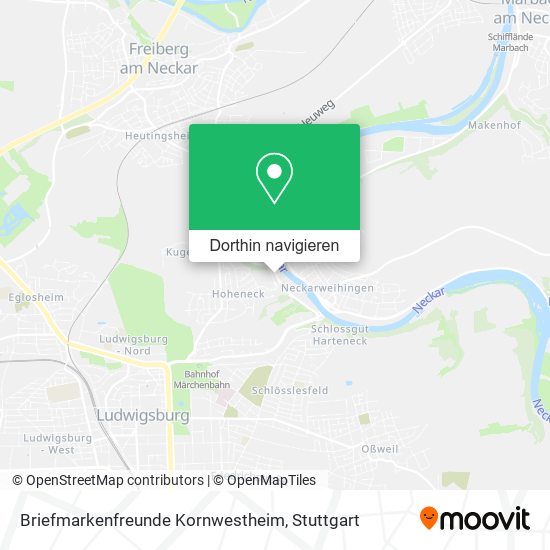 Briefmarkenfreunde Kornwestheim Karte