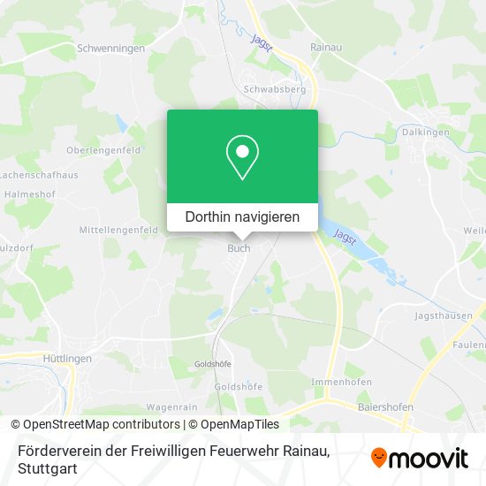 Förderverein der Freiwilligen Feuerwehr Rainau Karte