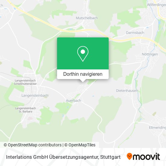 Interlations GmbH Übersetzungsagentur Karte