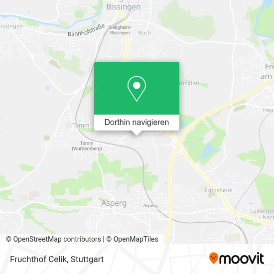 Fruchthof Celik Karte