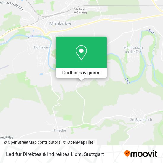 Led für Direktes & Indirektes Licht Karte