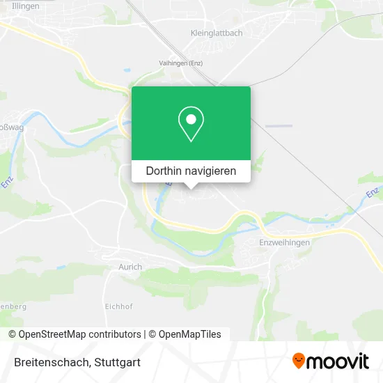 Breitenschach Karte