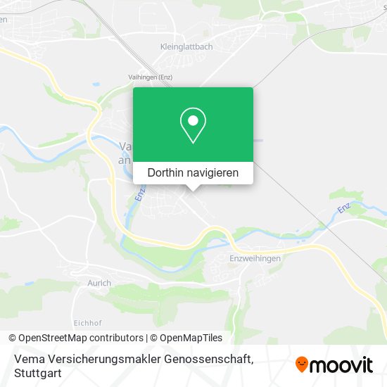 Vema Versicherungsmakler Genossenschaft Karte