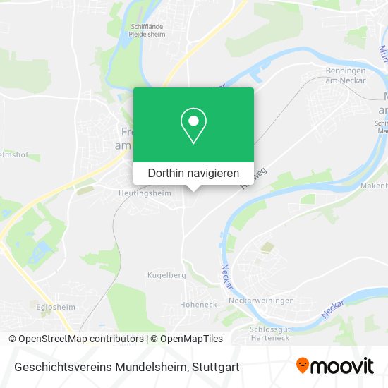 Geschichtsvereins Mundelsheim Karte