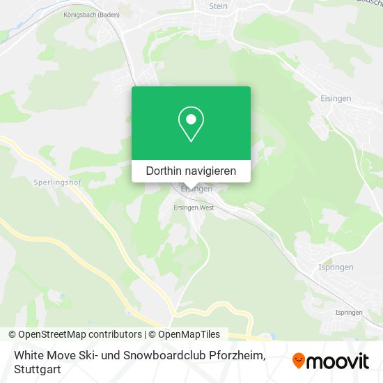 White Move Ski- und Snowboardclub Pforzheim Karte