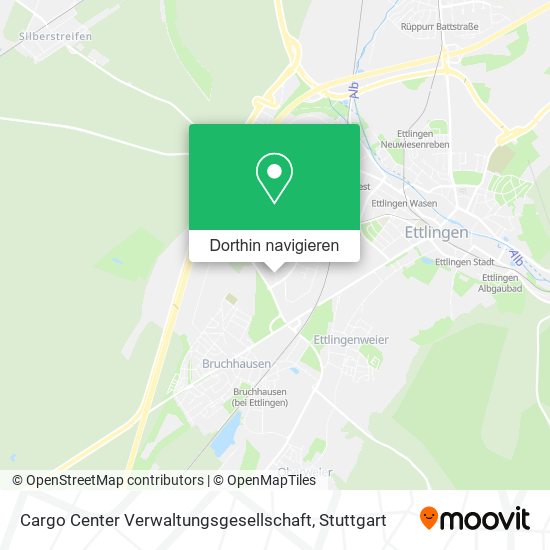 Cargo Center Verwaltungsgesellschaft Karte