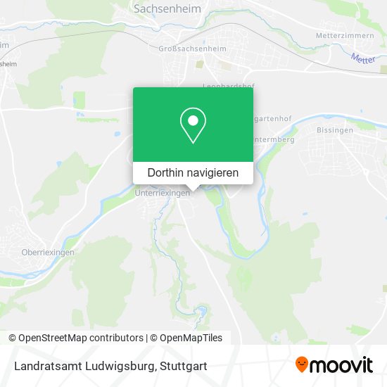 Landratsamt Ludwigsburg Karte