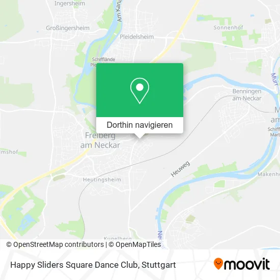 Happy Sliders Square Dance Club Karte