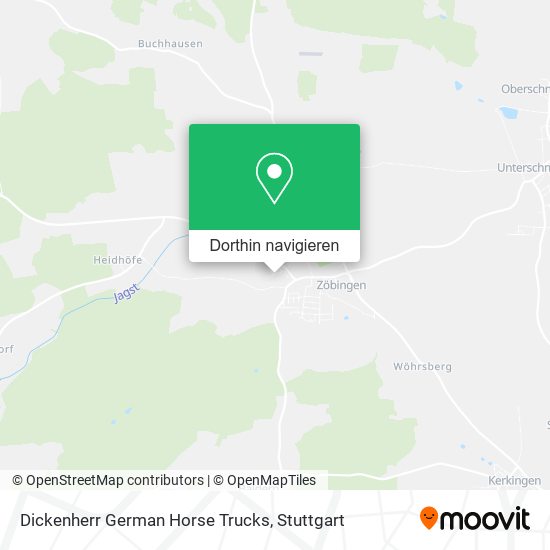 Dickenherr German Horse Trucks Karte