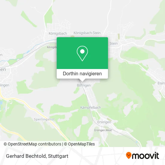 Gerhard Bechtold Karte