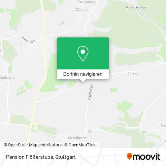 Pension Flößerstube Karte