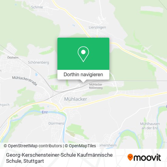 Georg-Kerschensteiner-Schule Kaufmännische Schule Karte