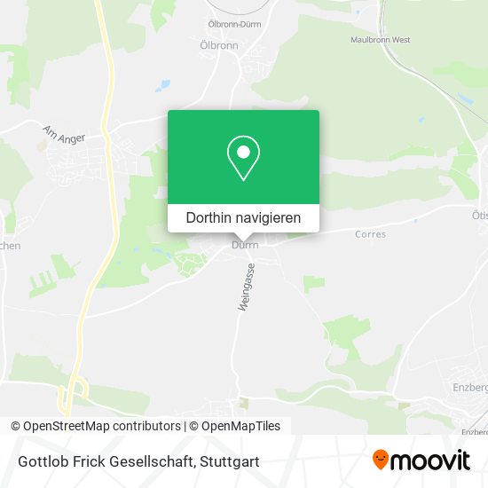 Gottlob Frick Gesellschaft Karte