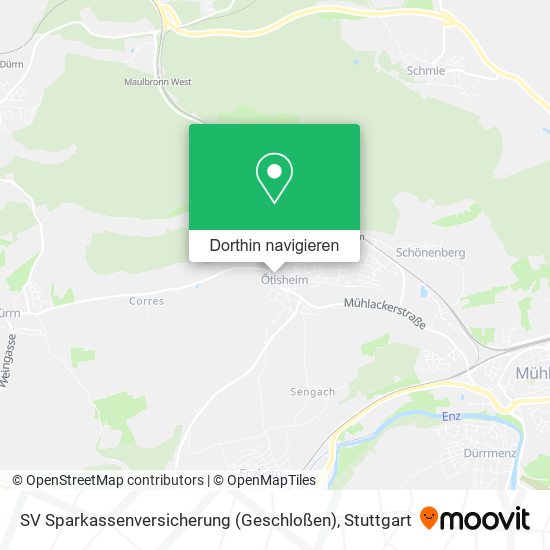 SV Sparkassenversicherung (Geschloßen) Karte