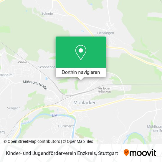 Kinder- und Jugendförderverein Enzkreis Karte