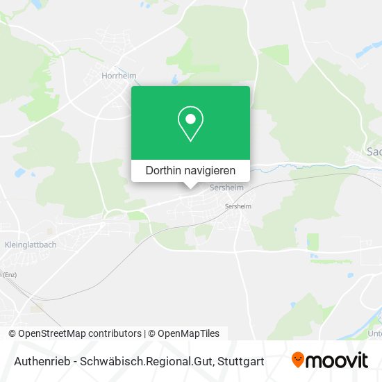Authenrieb - Schwäbisch.Regional.Gut Karte