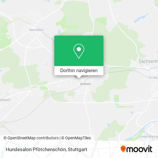 Hundesalon Pfötchenschön Karte