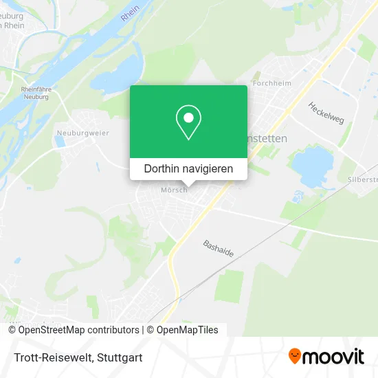 Trott-Reisewelt Karte