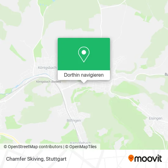 Chamfer Skiving Karte