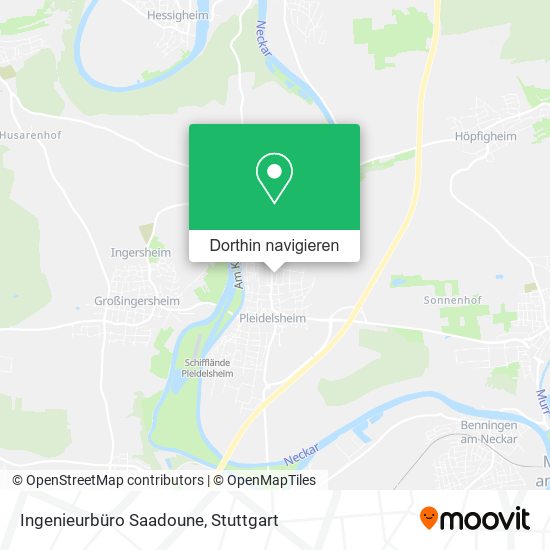 Ingenieurbüro Saadoune Karte