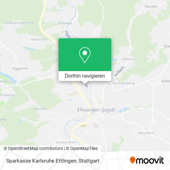 Sparkasse Karlsruhe Ettlingen Karte
