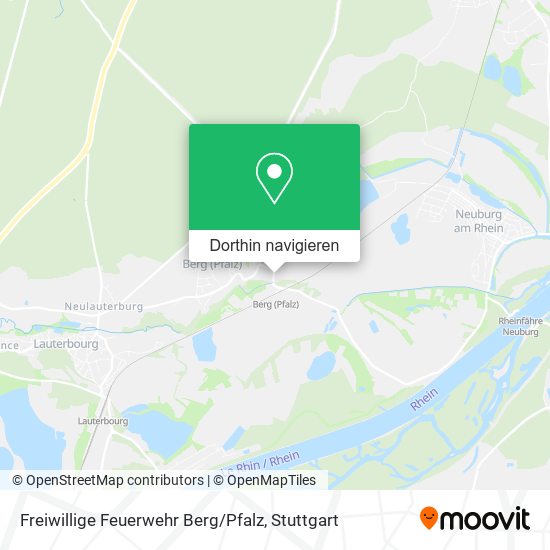 Freiwillige Feuerwehr Berg / Pfalz Karte