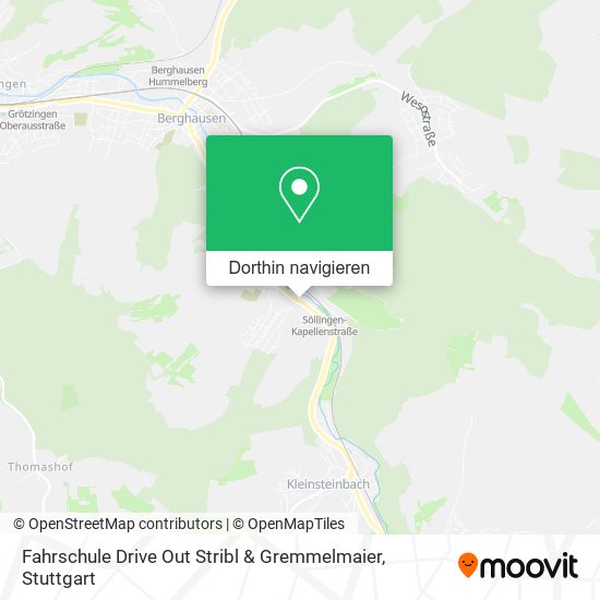 Fahrschule Drive Out Stribl & Gremmelmaier Karte