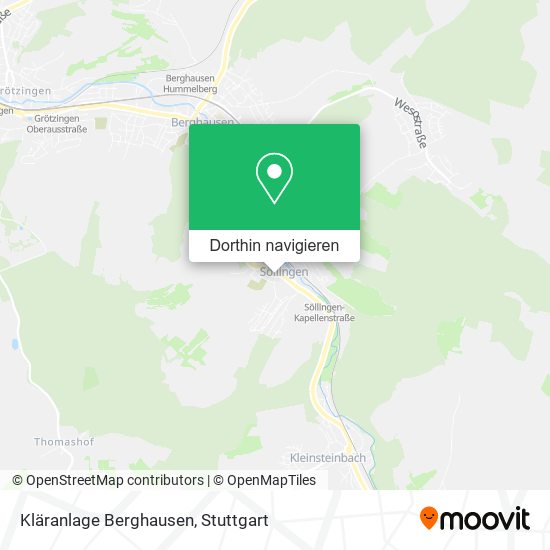 Kläranlage Berghausen Karte