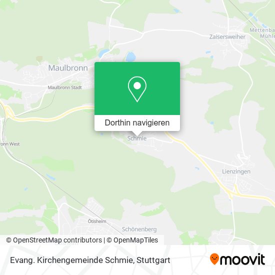 Evang. Kirchengemeinde Schmie Karte