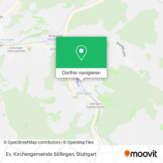 Ev. Kirchengemeinde Söllingen Karte