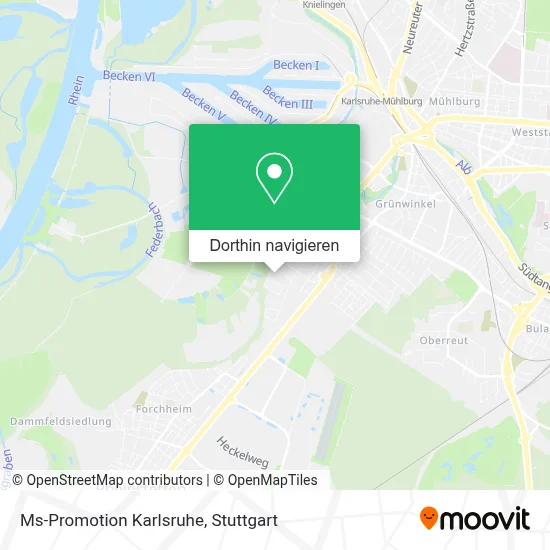 Ms-Promotion Karlsruhe Karte