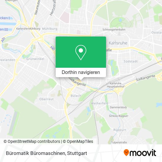 Büromatik Büromaschinen Karte