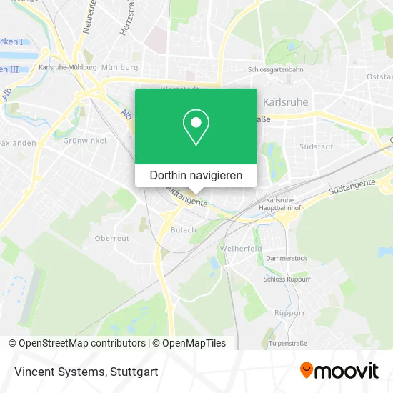 Vincent Systems Karte