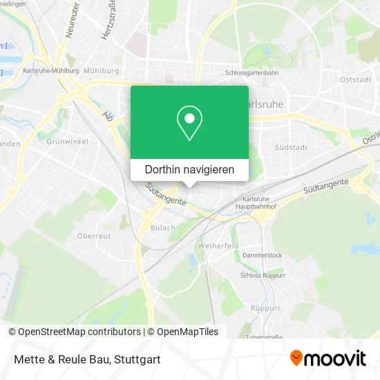 Mette & Reule Bau Karte