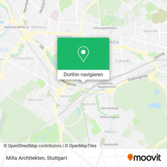 Milla Architekten Karte