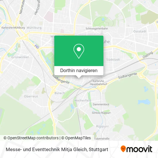 Messe- und Eventtechnik Mitja Gleich Karte