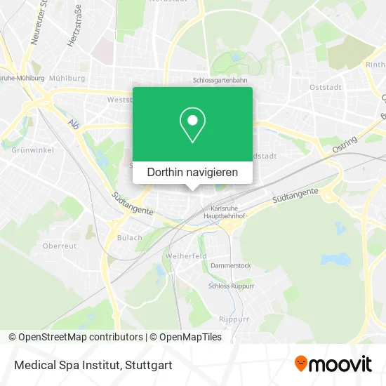 Medical Spa Institut Karte
