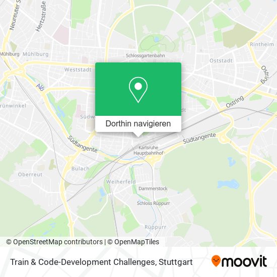 Train & Code-Development Challenges Karte