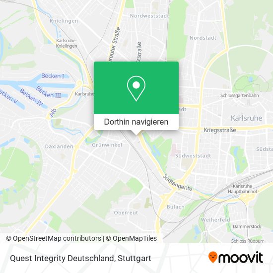 Quest Integrity Deutschland Karte