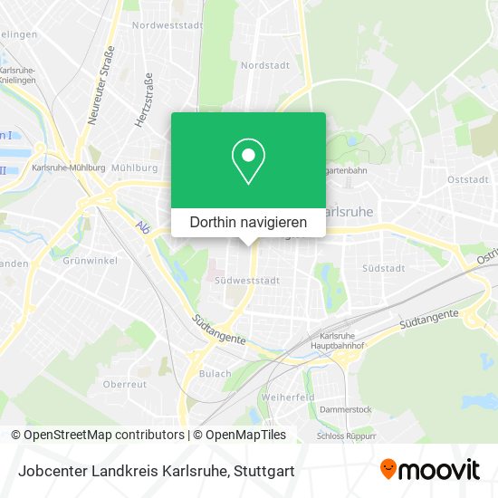 Jobcenter Landkreis Karlsruhe Karte