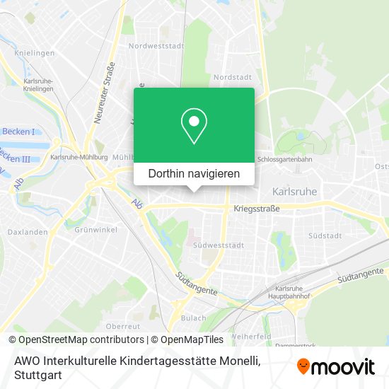 AWO Interkulturelle Kindertagesstätte Monelli Karte