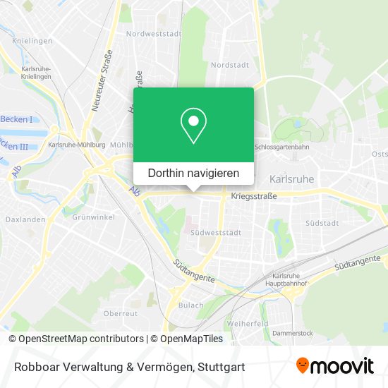Robboar Verwaltung & Vermögen Karte