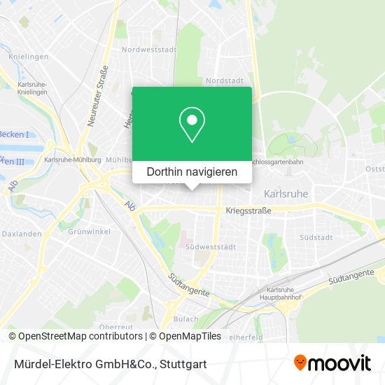Mürdel-Elektro GmbH&Co. Karte