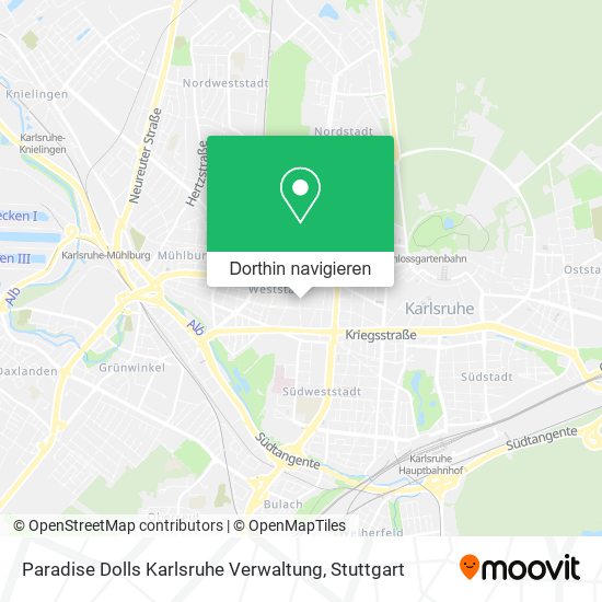 Paradise Dolls Karlsruhe Verwaltung Karte