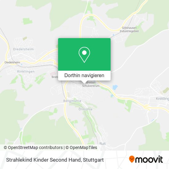 Strahlekind Kinder Second Hand Karte
