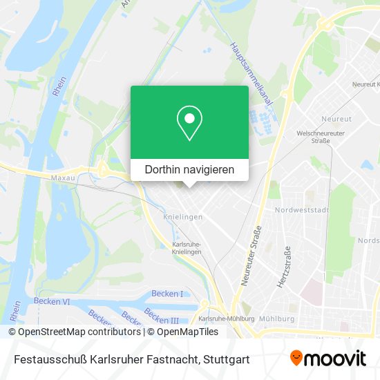 Festausschuß Karlsruher Fastnacht Karte