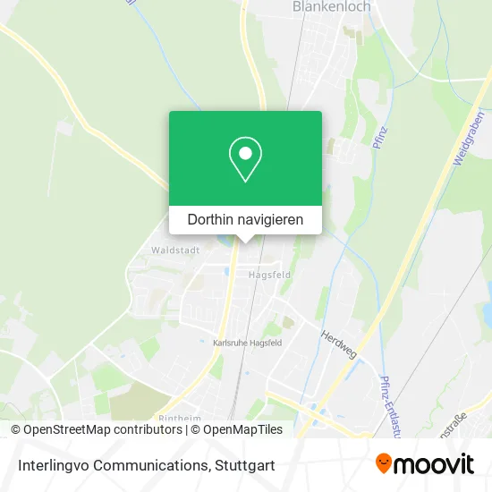 Interlingvo Communications Karte