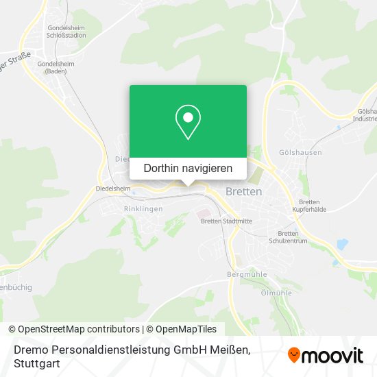Dremo Personaldienstleistung GmbH Meißen Karte
