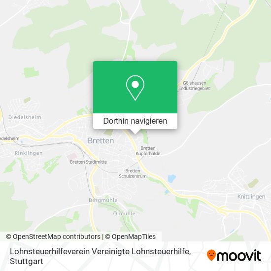 Lohnsteuerhilfeverein Vereinigte Lohnsteuerhilfe Karte