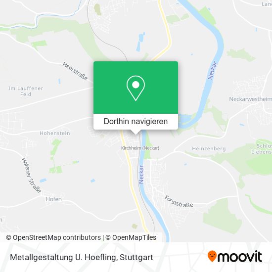 Metallgestaltung U. Hoefling Karte